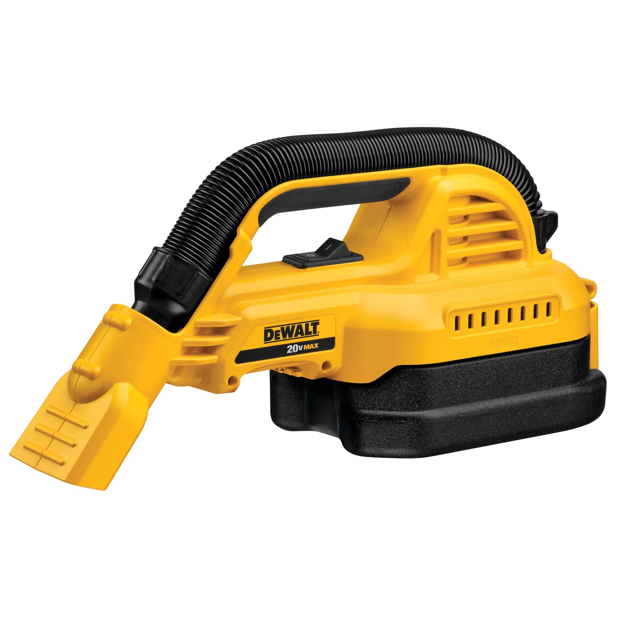 DEWALT 20V MAX Hand Vacuum, Cordless, for Wet or Dry Surfaces, 1/2-Gallon Tank, Washable Filter, Portable, Bare Tool Only (DCV517B)  (Battery Not Included)